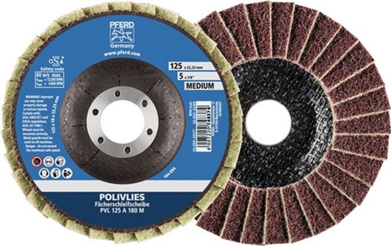 PFERD Fächerscheibe (Ø115xHmm Körnung grob / Inhalt: 5 Stück) - 44694101