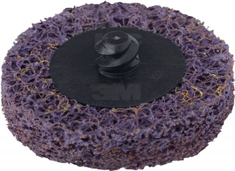 3M Grobreinigungsscheibe (Ø 76,2 mm medium / violett / Inhalt: 25 Stück) - 7000046261