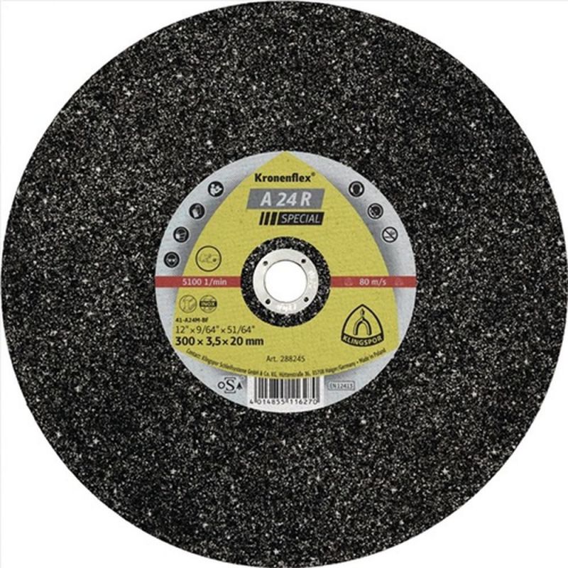 KLINGSPOR Trennscheibe (D356x4mm gerade / Stahl / Inhalt: 10 Stück) - 354414