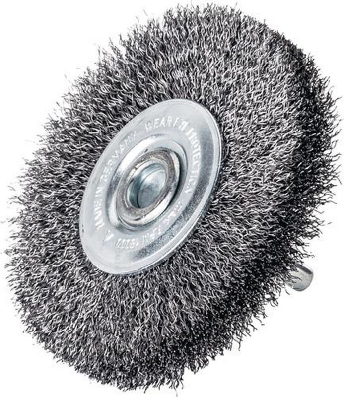 LESSMANN Rundbürste (Ø 50 mm Drahtstärke 0,2 mm / Stahl 11 mm 15000 min-¹) - 415142