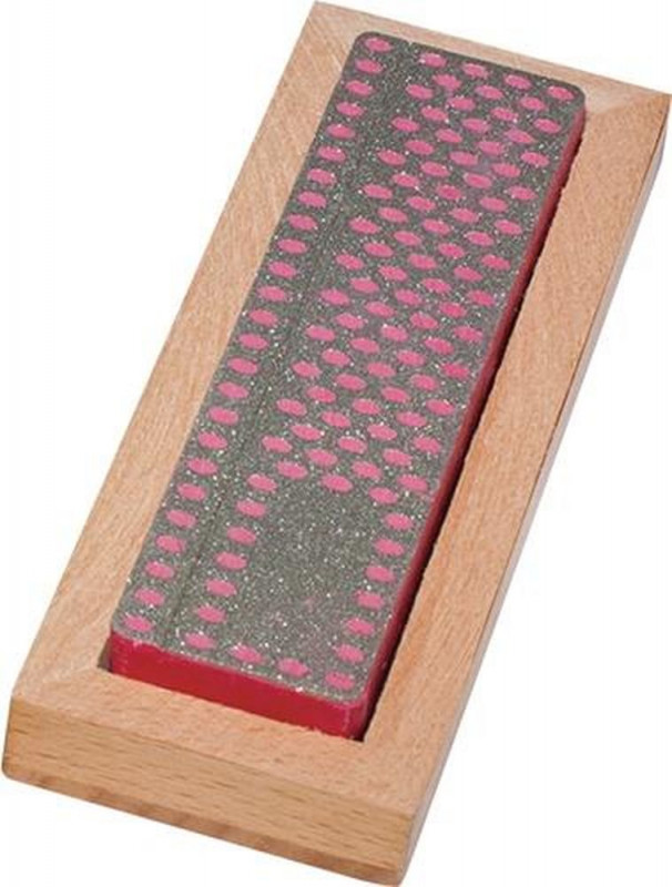 Müller Diamantabziehstein (L100xB25xHmm Diamanat / fein rot) - 844605