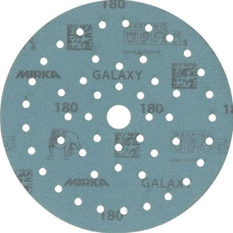 ALFRA Haftschleifscheibe (150 mm Körnung 180 / für Holz / Metall / Lack / Kunststoff / Inhalt: 50 Stück) - FY6M105018