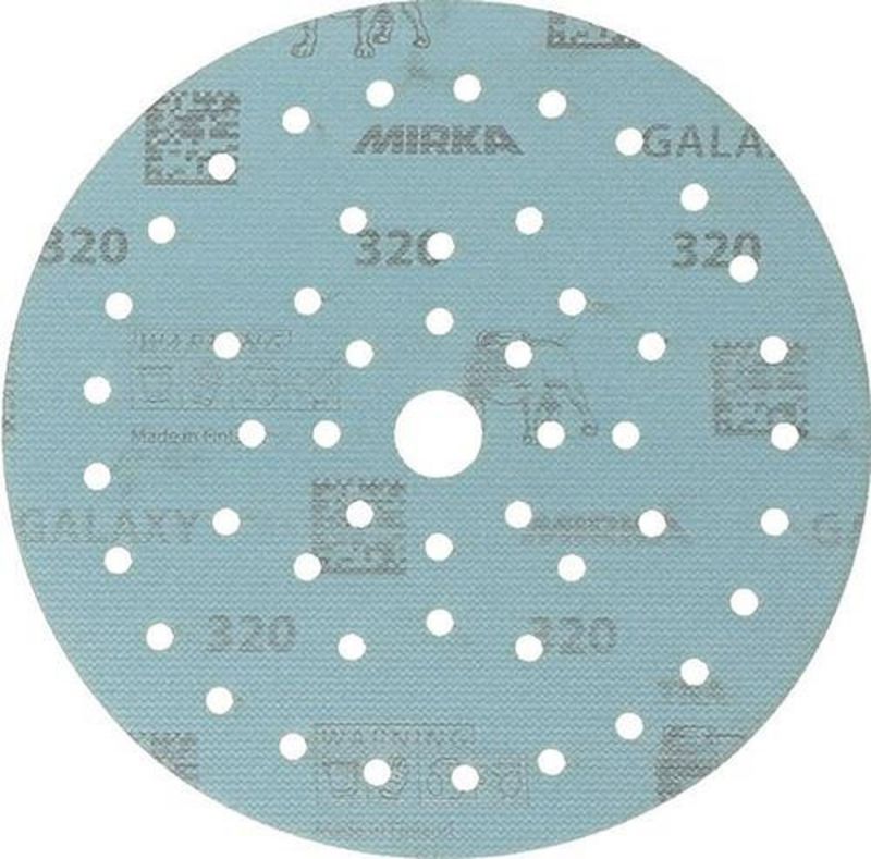 ALFRA Haftschleifscheibe (150 mm Körnung 320 / für Holz / Metall / Lack / Kunststoff / Inhalt: 50 Stück) - FY6M105032