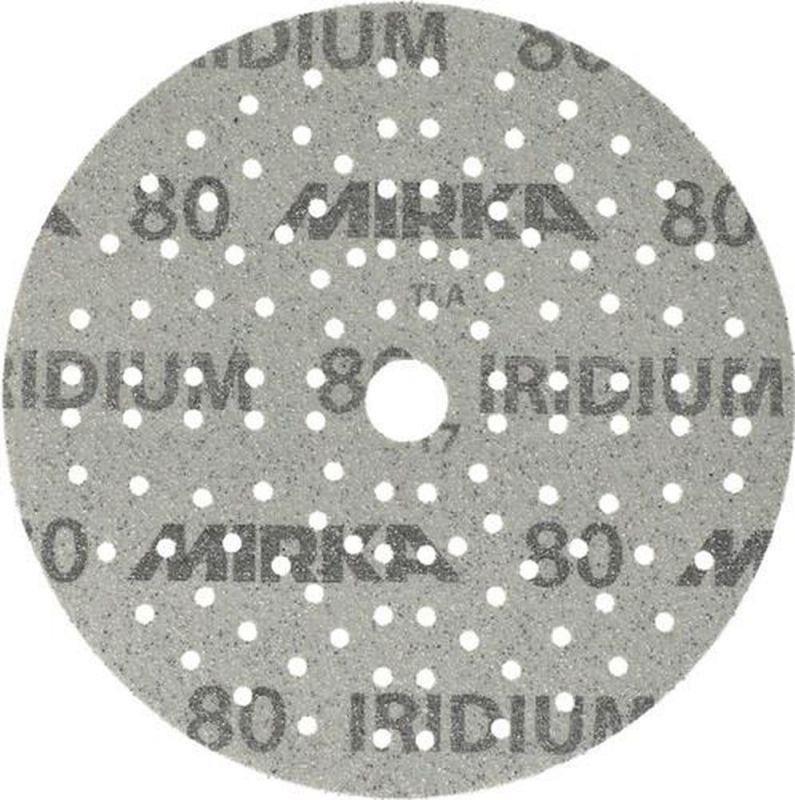 ALFRA Haftschleifscheibe (150 mm Körnung 80 / für Holz / Metall / Lack / Kunststoff / Inhalt: 100 Stück) - 246CH09980