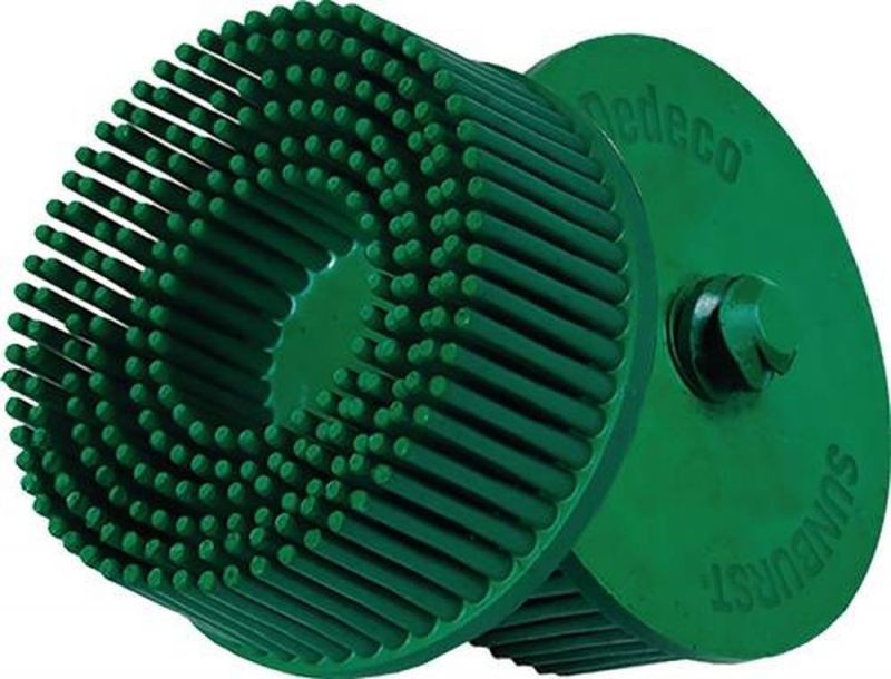 Tyrolit Radialbürstenscheibe (Ø 51 mm Körnung 50 A50 EXTRA-COARSE / PREMIUM grün 25000 min-¹ Breite 51) - 34570183