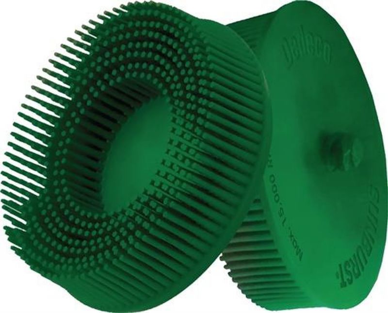 Tyrolit Radialbürstenscheibe (Ø 76 mm Körnung 50 A50 EXTRA-COARSE / PREMIUM grün 20000 min-¹ Breite 76) - 34570187