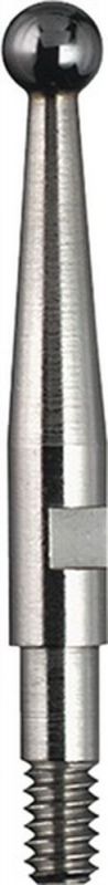 Käfer Messeinsatz (Ø 2 mm Länge 35,7 mm Kugel / M1,6 Hartmetall) - 52284