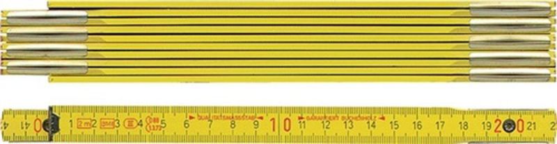 BMI Gliedermaßstab (Länge 2 m Breite 16 mm / mm/cm EG III) - 972900200