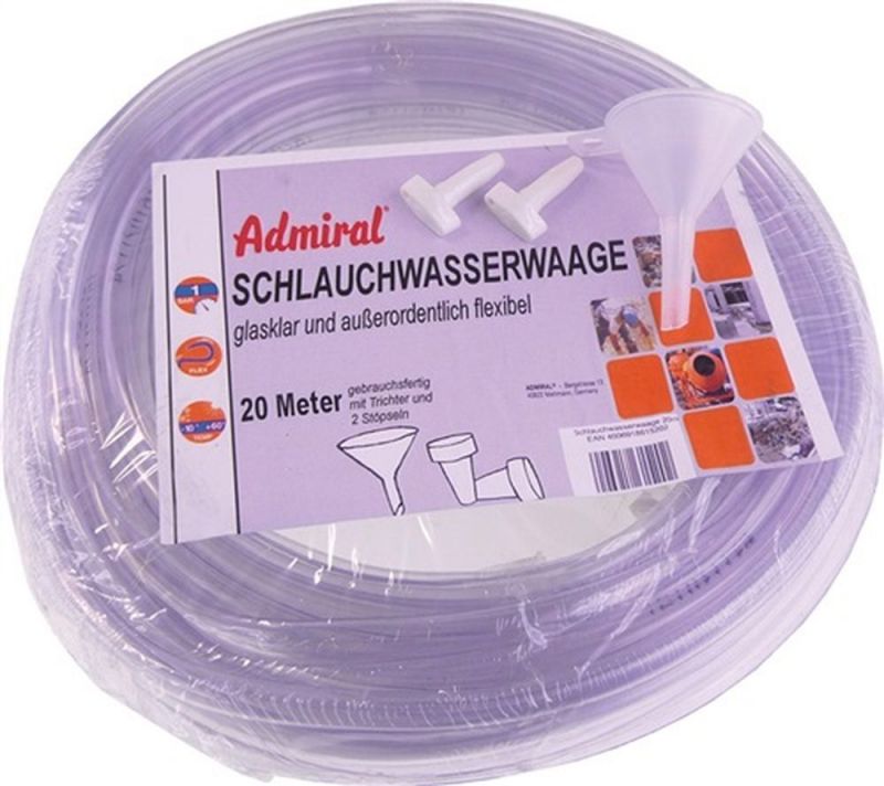 KLOTZ Schlauchwasserwaage 30 m - 2412-30