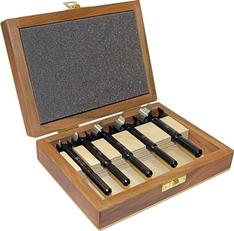 FISCH-TOOLS Forstnerbohrersatz (5-teilig / Ø 15, 20, 25, 30, 35 mm) - 031BS0005K