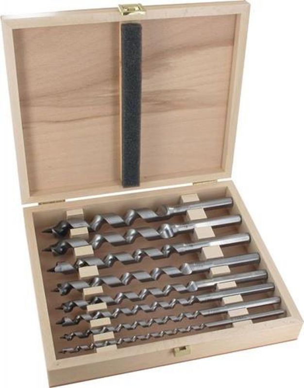 Bilz Schlangenbohrer-Satz (Ø 6, 8, 10, 12, 14, 16, 18, 20 mm / Nutzlänge 160 mm 6-kant) - 1414.200.00