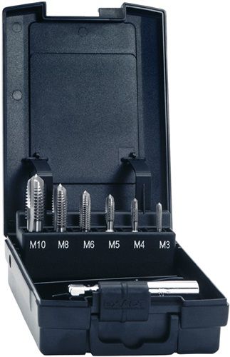 NW-EXACT Gewindebohrerbitsatz (7-teilig HSSG / 1/4 “ 6KT) - 870-310 05937