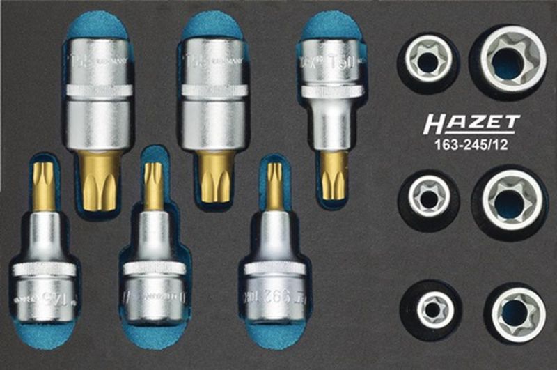 NW-HAZET Werkzeugmodul 12-teilig - 163-245/12