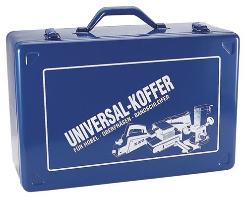SPILLOSENS Werkzeugmaschinenkoffer (B430xT280xH185mm Schaumstoffeinlage / für Elektrohobel) - 9980 BLAU