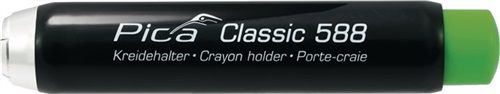 Pica Kreidehalter (für Kreiden rund/eckig Länge 110 mm / für Kreide-Ø 11 - 12 mm) - 588-10