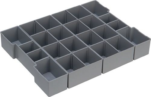 BS SYSTEMS Einteilungsset (B378xT313xH65mm / grau) - 6000010098