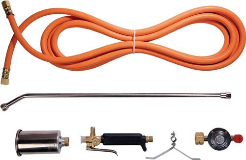 GCE Propananwärmbrennerset (mit Druckminderer manuelle Zündung / 5 m) - 41635NW