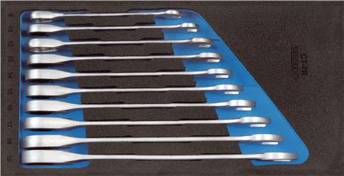 Gedore Werkzeugmodul (10-teilig 1/3-Modul / Ringratschenschlüssel 8-19 mm) - 2308894