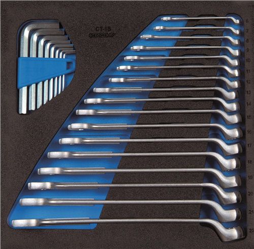 Gedore Werkzeugmodul (25-teilig 2/3-Modul / Ringmaul- / Stiftschlüssel) - 2308819