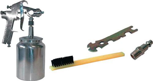 Aerotec Druckluftfarbspritzpistole (1 l / 130-200 l/min) - 160123M