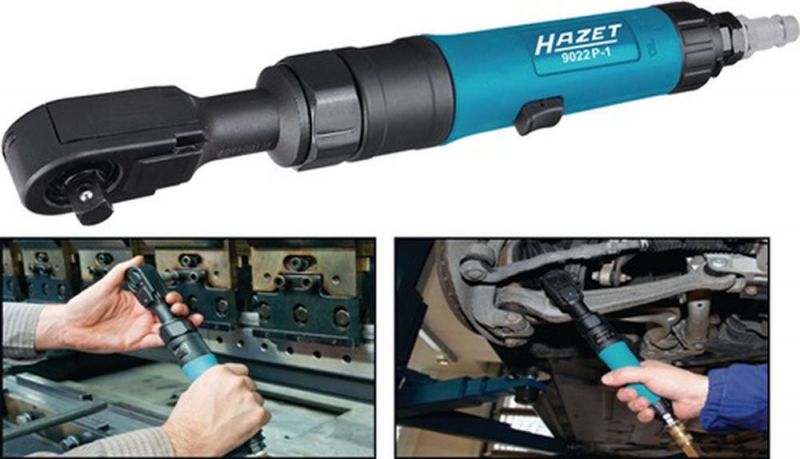 NW-HAZET Druckluftratschenschrauber (12,5 mm (1/2“) 4-kt. / 95 Nm) - 9022P-1