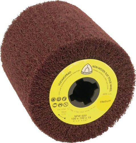 KLINGSPOR Satinierwalze (coarse / Ø100xB100mm) - 258895