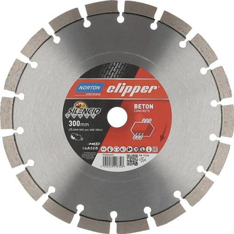 Norton Clipper Diamanttrennscheibe (Ø 300 mm / für Trennschleifer 6400 min-1) - 70184642421