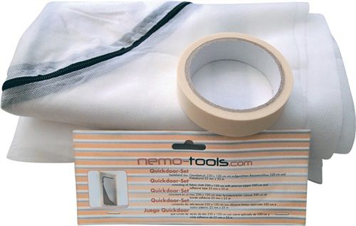 FRIESS Staubschutztür (1 Tuch / 1 Rolle Klebeband / Tuch 2,3 x 1,2 m/Band 25 m x 25 mm) - 383850000