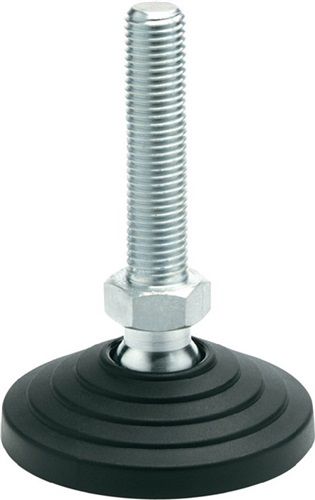 GANTER Kunststoff-Gelenkfuß (d1 100 mm, d2 M 10 mm l1 43 mm / l3 24 mm) - 344-100-M10-43-BG