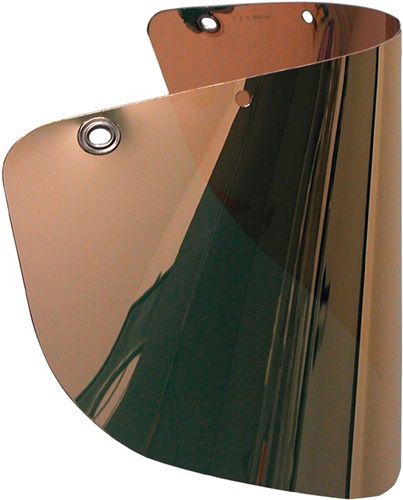 Uhlen Schutzscheibe (klar, goldbedampft / Polycarbonat) - GFKVI001-2