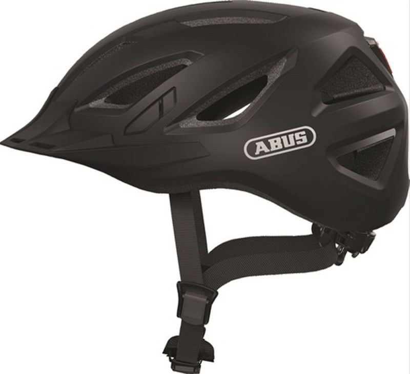 NW-ABUS Radhelm (Kopfumfang 52-58 cm / schwarz) - 10086851-01