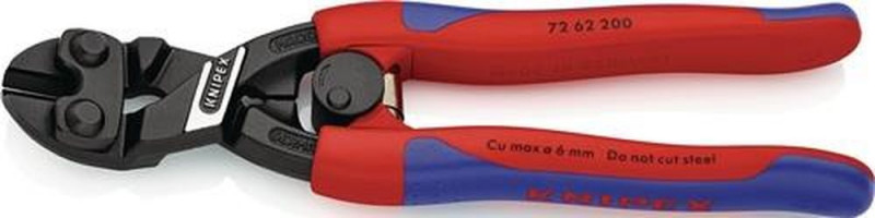 NW-KNIPEX Kraftbündigschneider (Länge 200 mm / Mehrkomponenten-Hüllen) - 72 62 200