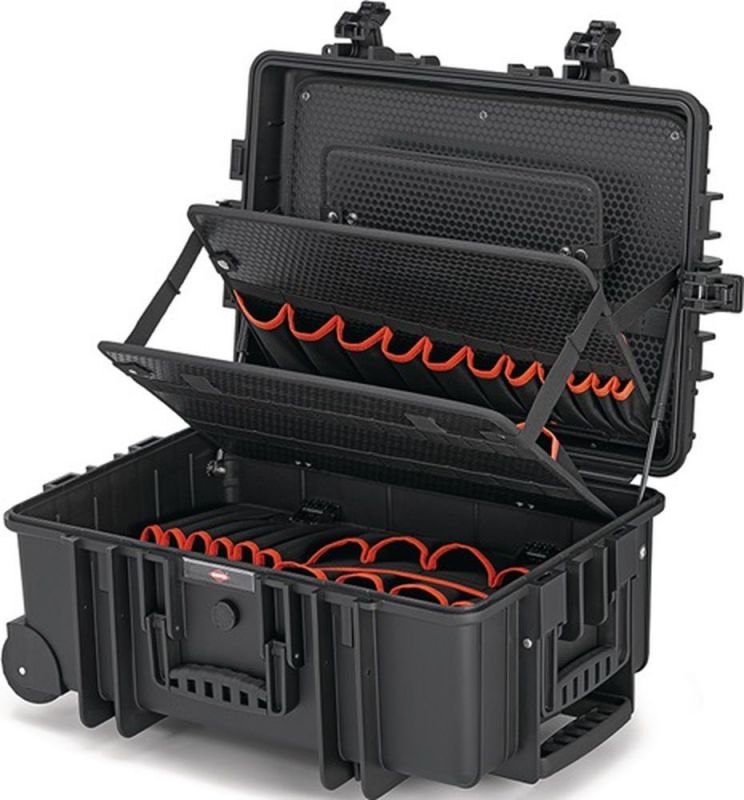 NW-KNIPEX Werkzeugkoffer (Leerkoffer / staub-, wasserdicht, rollbar) - 00 21 37 LE