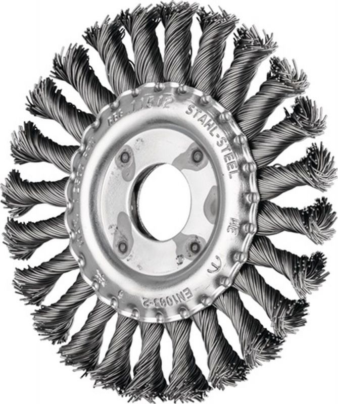 PFERD Rundbürste (Ø 125 mm Drahtstärke 0,5 mm / Stahl 0,5 mm 12500 min-¹) - 43303005