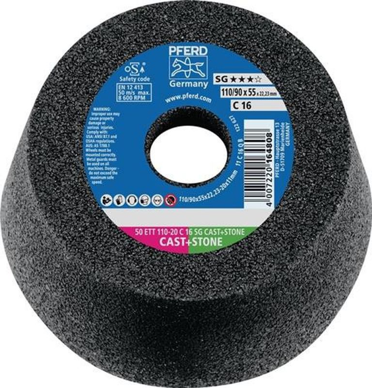 PFERD Schleiftopf (110 mm / Gusseisen, Beton und Stein 16) - 63518222