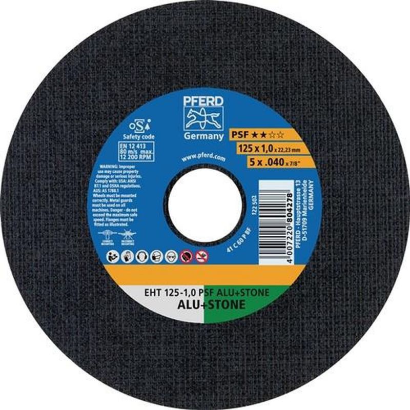 PFERD Trennscheibe (D125x1mm gerade / Inhalt: 25 Stück) - 61819010