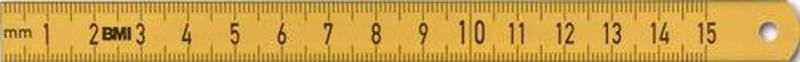BMI Stahlmaßstab (Länge 300 mm / Stahl mit Polyamid flexibel) - 3577030