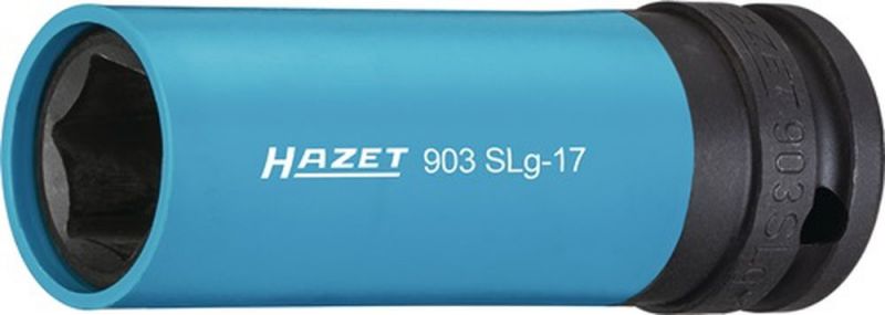 NW-HAZET Kraftschraubersteckschlüsseleinsatz (1/2 “ / 6-Kant mit Ku.Hülse) - 903SLG-17