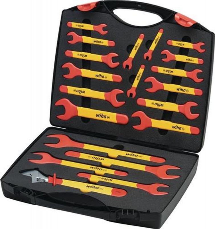 Wiha Einmaul-Gabelschlüssel-Set (21-teilig / 6-32 mm) - 43022