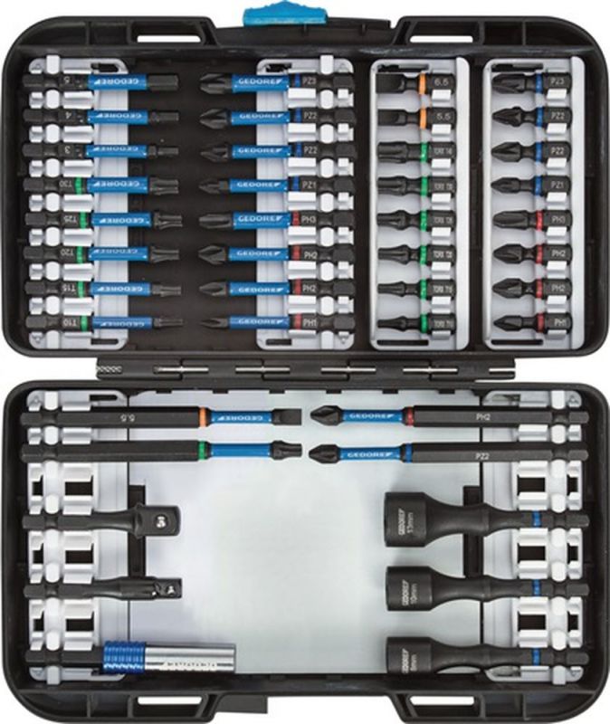 Gedore Bitsortiment (42-teilig / Schlitz/PH/PZD/TX/6Kt.) - 3100316