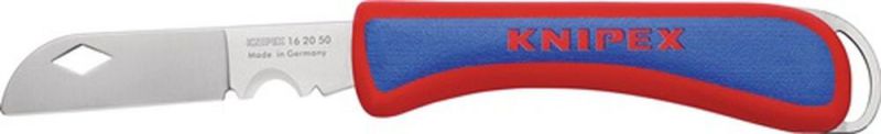 NW-KNIPEX Elektrikerklappmesser (Länge 120 mm / Klinge klappbar) - 16 20 50 SB
