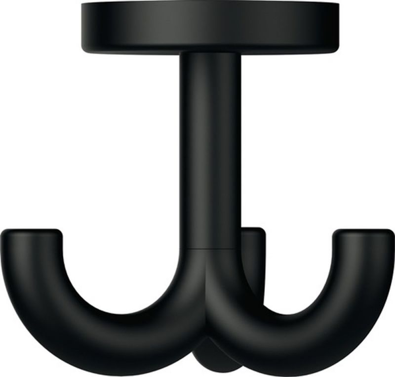 HEWI Handtuchhaken (drehbar Höhe 70 mm Breite 75 mm / Länge 75 mm Polyamid matt) - 477.90B050 90