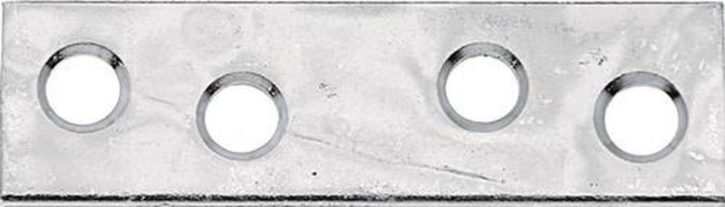 NW-GAH Flachverbinder (Länge 50 mm Breite 14 mm Stärke 1,75 mm / Stahl sendzimirverzinkt / Inhalt: 100 Stück) - 339241