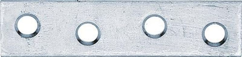 NW-GAH Flachverbinder (Länge 60 mm Breite 14 mm Stärke 1,75 mm / Stahl sendzimirverzinkt / Inhalt: 100 Stück) - 339258