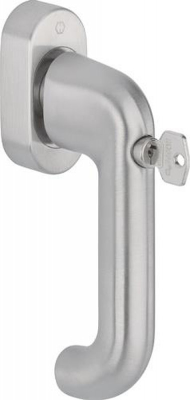 NW-HOPPE Fenstergriff (Edelstahl 20-30 mm / F69/matt) - 12025550