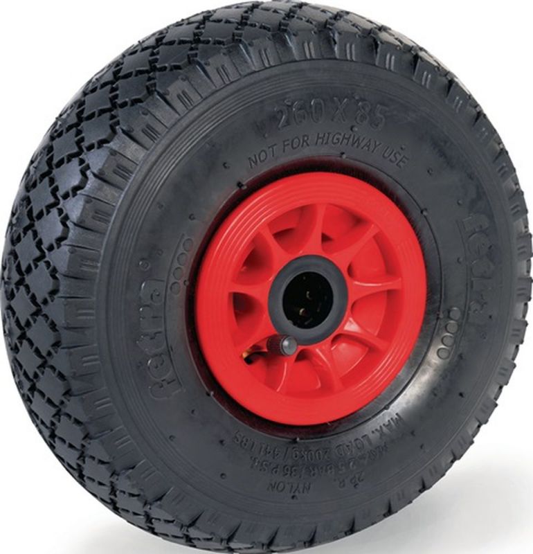 Fetra Luftrad (Rad-Ø 260 mm Tragfähigkeit 200 kg / Ersatzrad) - 70107