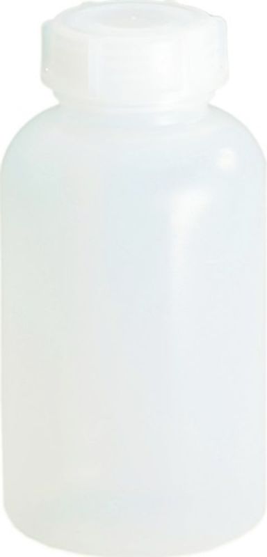 hünersdorff Weithalsflasche (Gesamthöhe 120 mm Gesamt-Ø 64 mm / Polyethylen (LDPE) naturfarben) - 420400