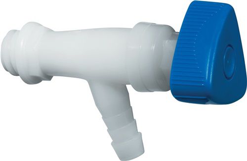 hünersdorff Auslaufhahn (Kunststoff 12,70 mm / gerade) - 520100