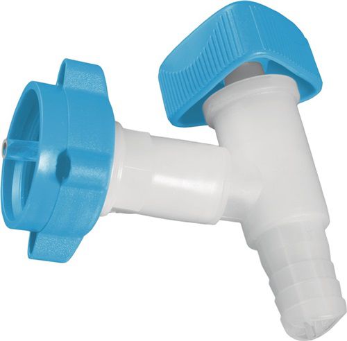 hünersdorff Auslaufhahn (HD-PE 19 mm / Verschraubung S 38) - 550300