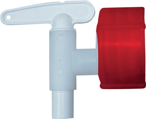 GRAF Auslaufhahn (Kunststoff weiß / 34 mm) - 730014